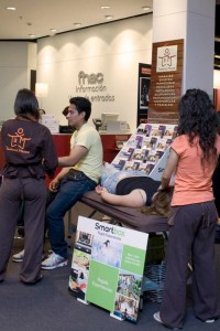 masajes en eventos
